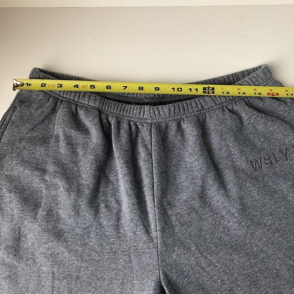 Bandier WSLY The Ecosoft Classic Jogger Heather Gray With Pockets Size Large - Picture 8 of 12